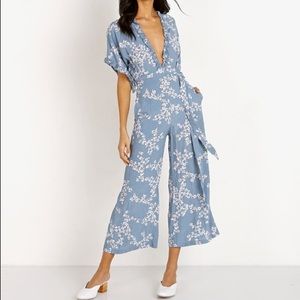 Faithfull the Brand La Villa Jumpsuit Cap Estelle Floral